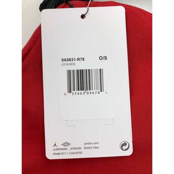 Air Jordan Crossbody Bag Unisex Airborne Festival Gym Red 9A0631 O/S Nike Small - Picture 6 of 6